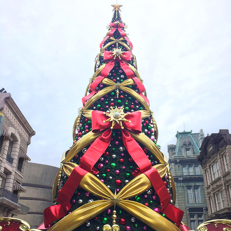 Christmas Tree Artificial - dn-Giant Künstlicher Weihnachtsbaum, beleuchtet, 30 Fuß,