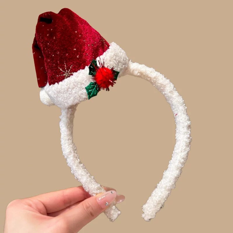 Weihnachts-Stirnband Plüsch-We – Santa Hat Plush Bewertung und Preis