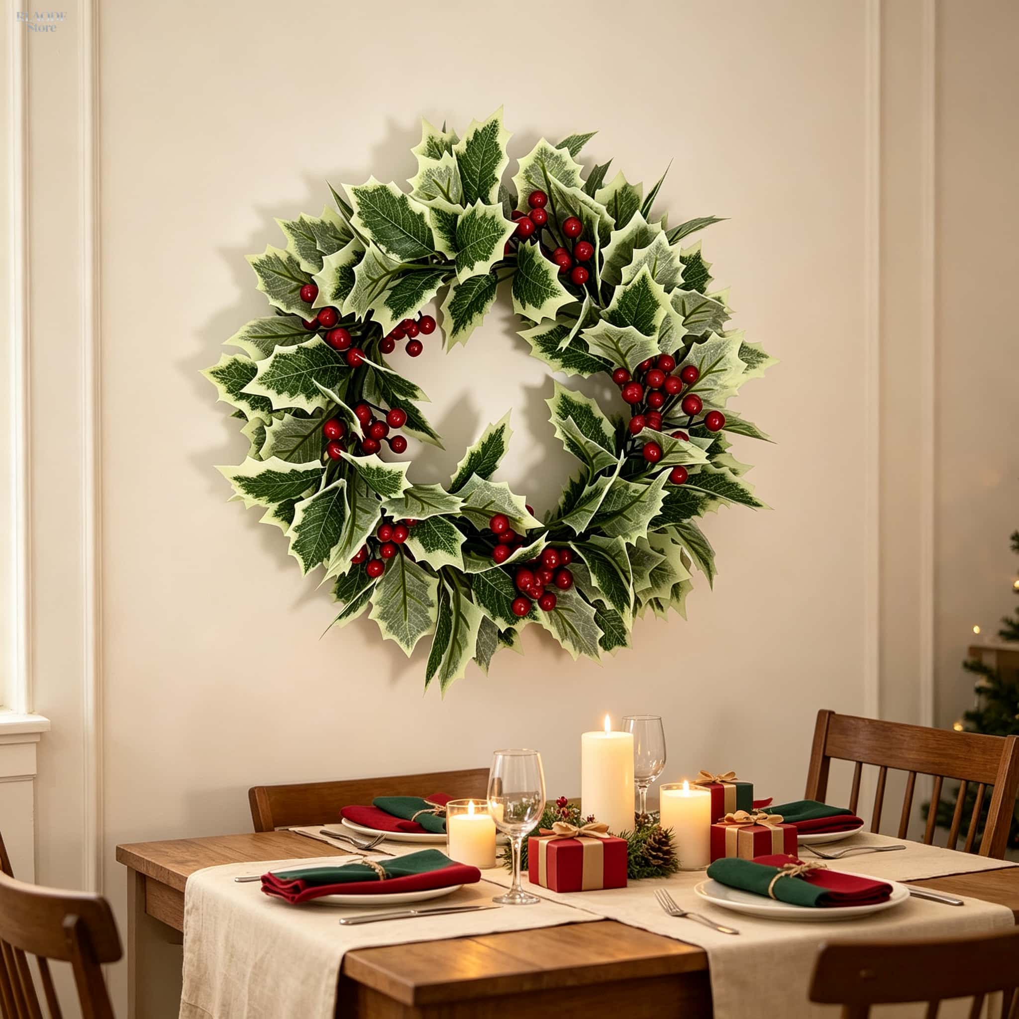 Künstlicher Weihnachtskranz au – Christmas Wreath Fake Bewertung und Preis