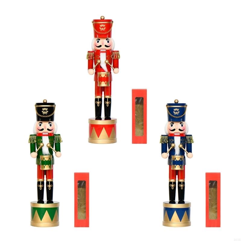 36 hölzerne Nussknacker-Tromme – Nutcracker Figurine Bewertung und Preis