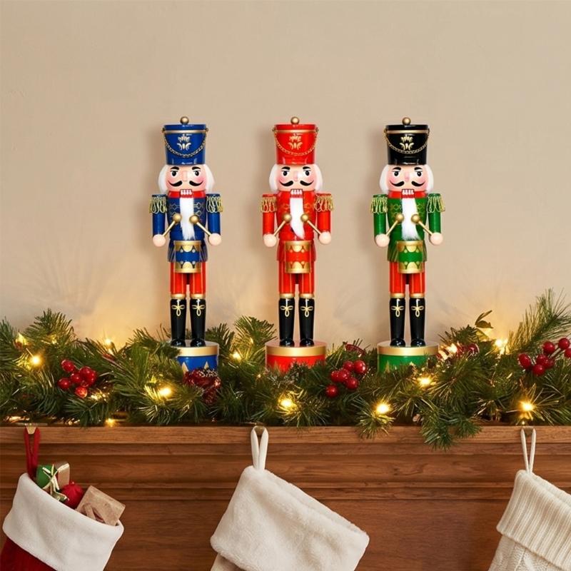 36 hölzerne Nussknacker-Tromme – Nutcracker Figurine Bewertung und Preis