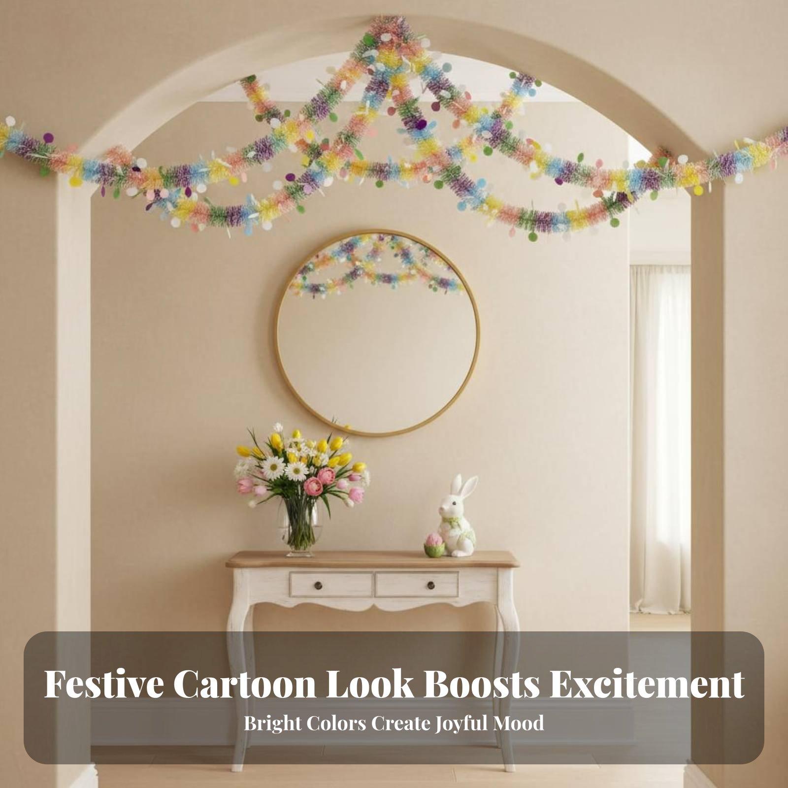 Oster-Lametta-Girlande Festlic – Tinsel Garland Decoration Bewertung und Preis