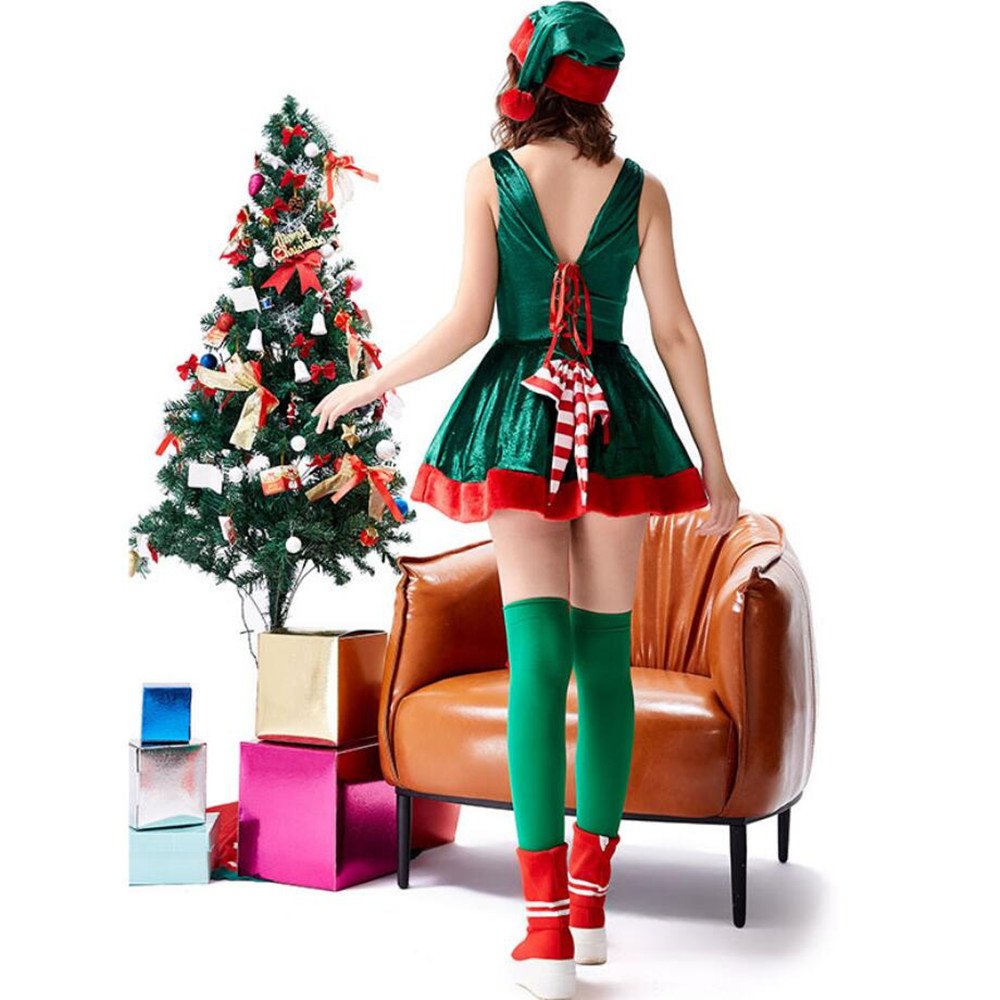 Erwachsene Elf Weihnachtsmann  – Elf Costume Christmas Bewertung und Preis