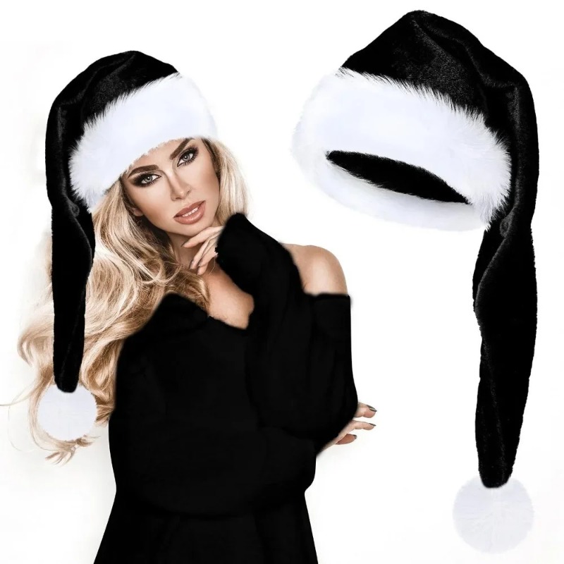 Extra Lange Weihnachtsmütze fü – Santa Hat Plush Bewertung und Preis
