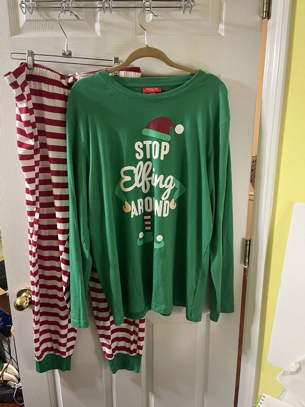 Weihnachts-Paar-Pyjama-Sets fü – Elf Costume Christmas Bewertung und Preis